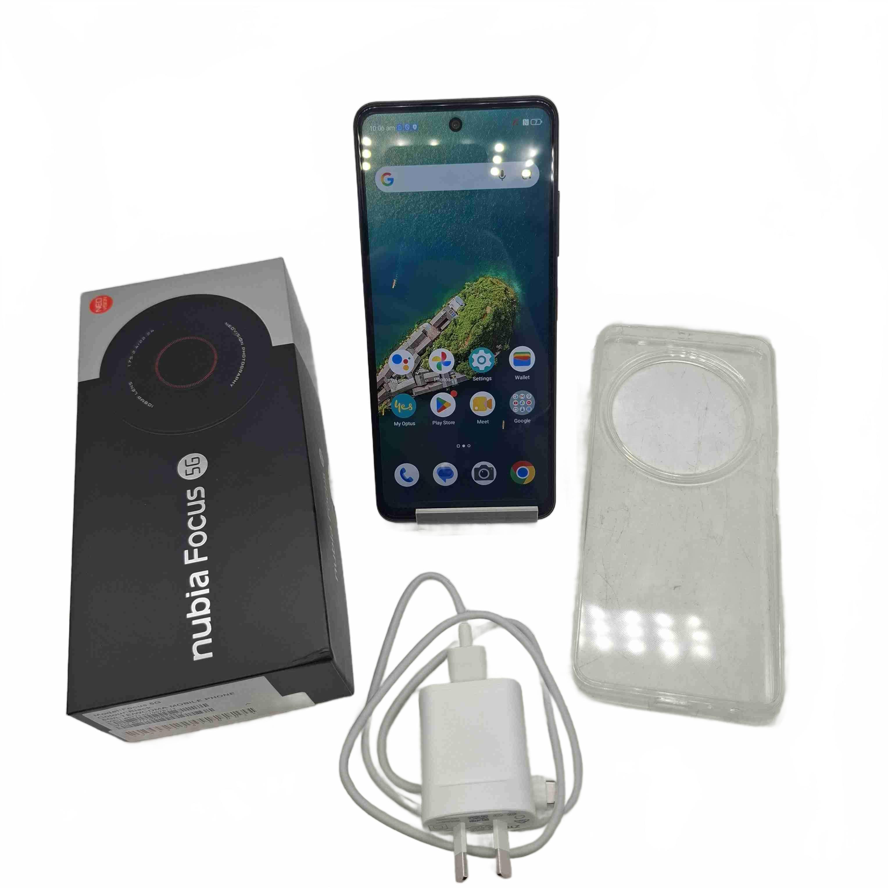 Nubia Focus 5G 256GB + Box + Charger + Case *Optus Locked* (WR 1432744)