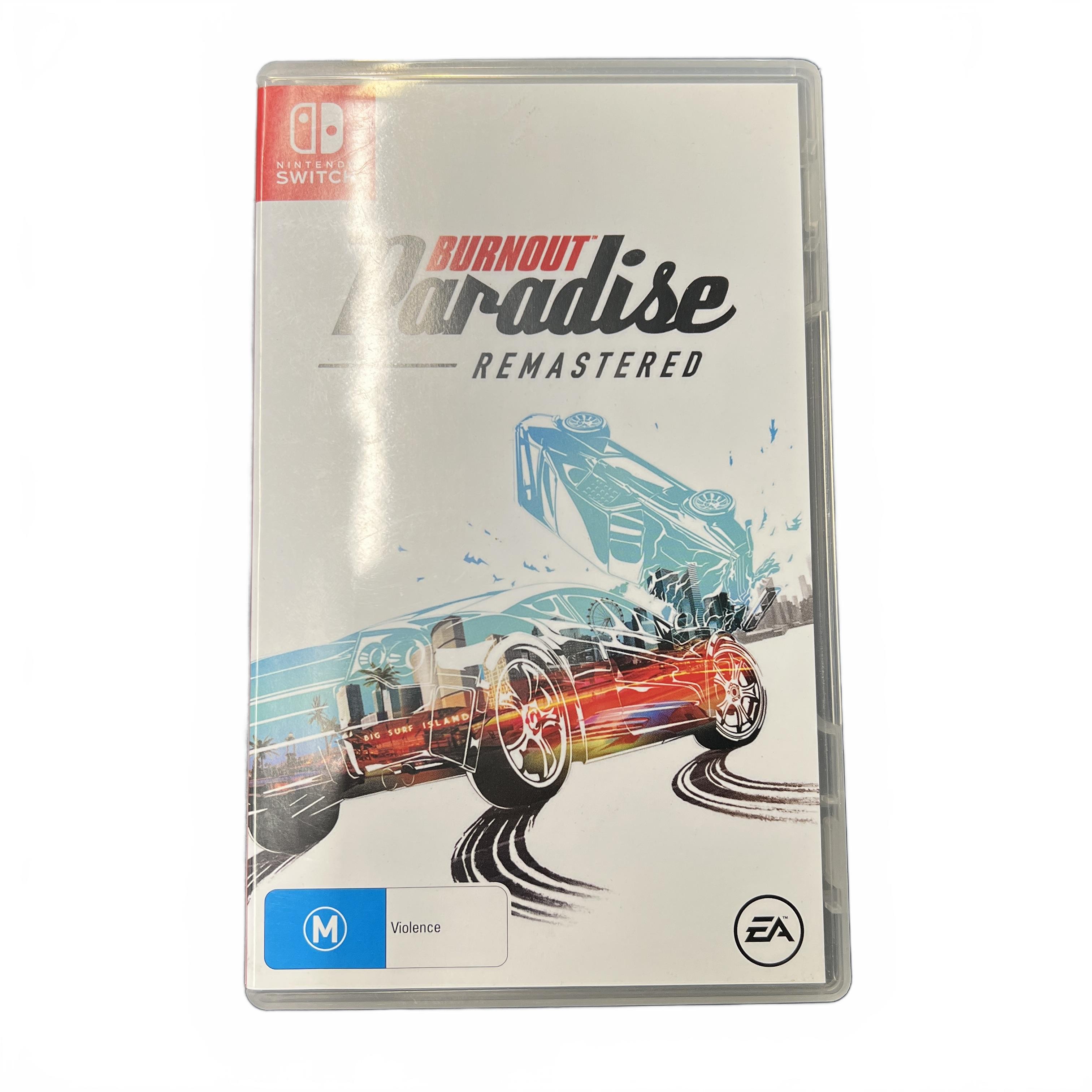 Burnout Paradise Remastered Nintendo Switch Game (MK)