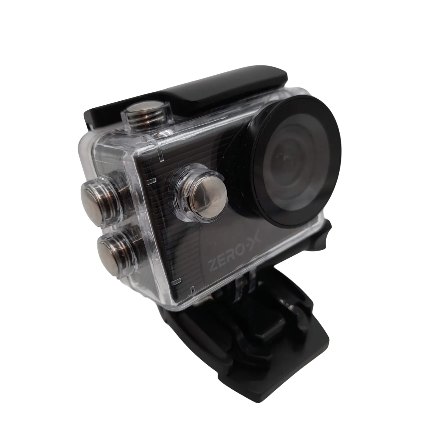 Zero-X ZX-30 Action Camera Black Grey With 8 Attachments+Manual+Charger (WL1423263)