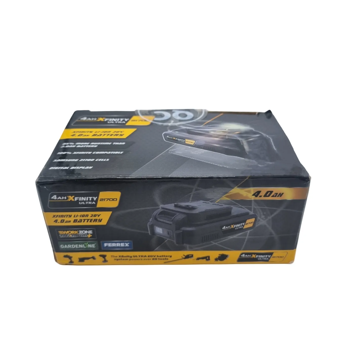 ah xfinity plus 20v battery and charger aldi