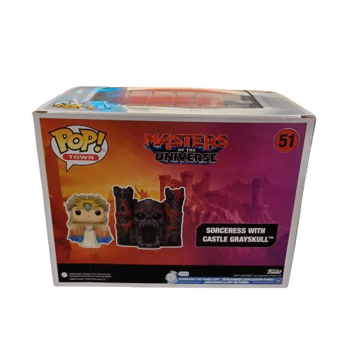 Funko Pop Town Masters Of The Universe Sorceress With Castle Grayskull 51 (LE)