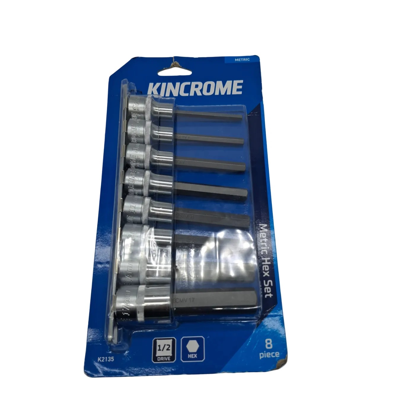 Kincrome Hex Set 1/2 Drive K2135 (WR 1418257)