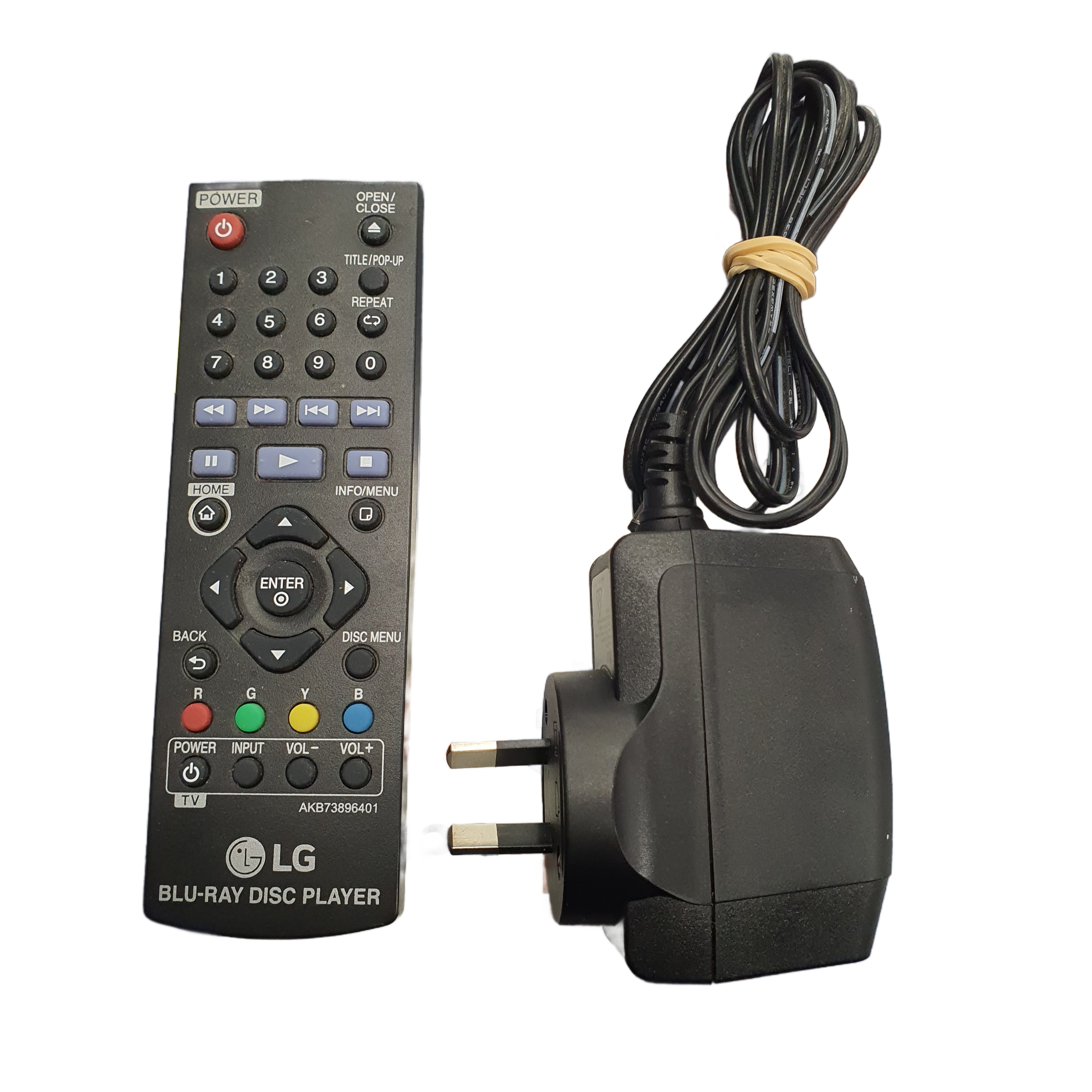 LG BP250 Blu-ray Player With Remote And Power Cord (MR)