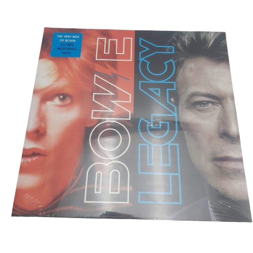 David Bowie Legacy Vinyl LP Album, Like New, Sealed In Shrinkwrap, Small Tear In Wrap (NA 1354709)
