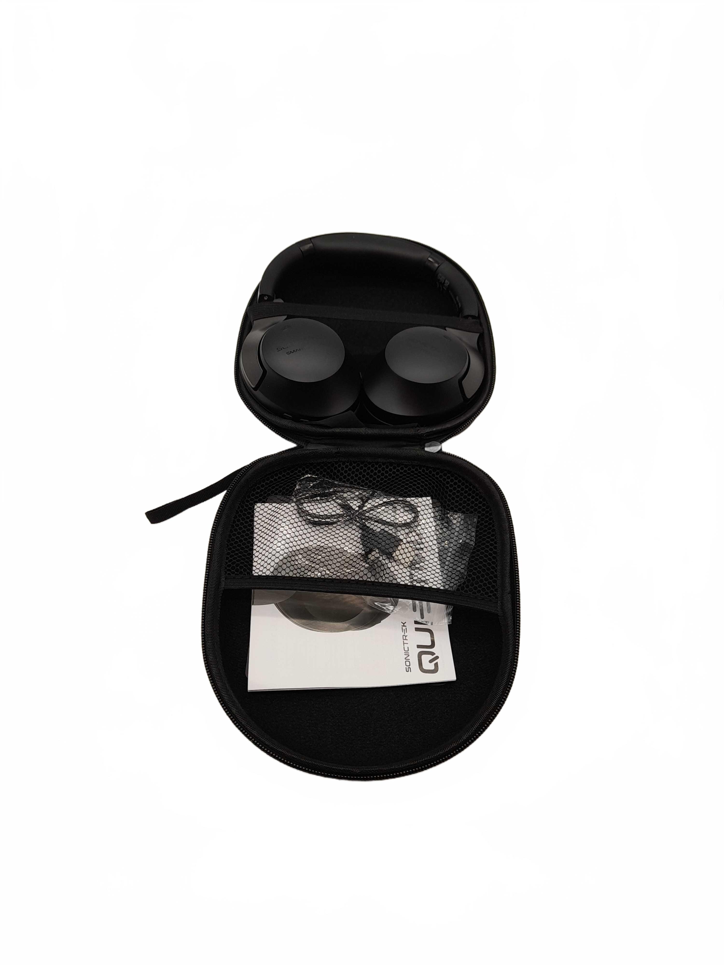 SonicTrek QuietMix 2 Black Headphones (WL 1432180)