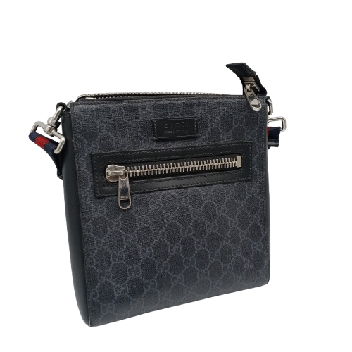 Gucci GG Small Messenger Bag Black (1423077) (CP) + Entrupy Certificate