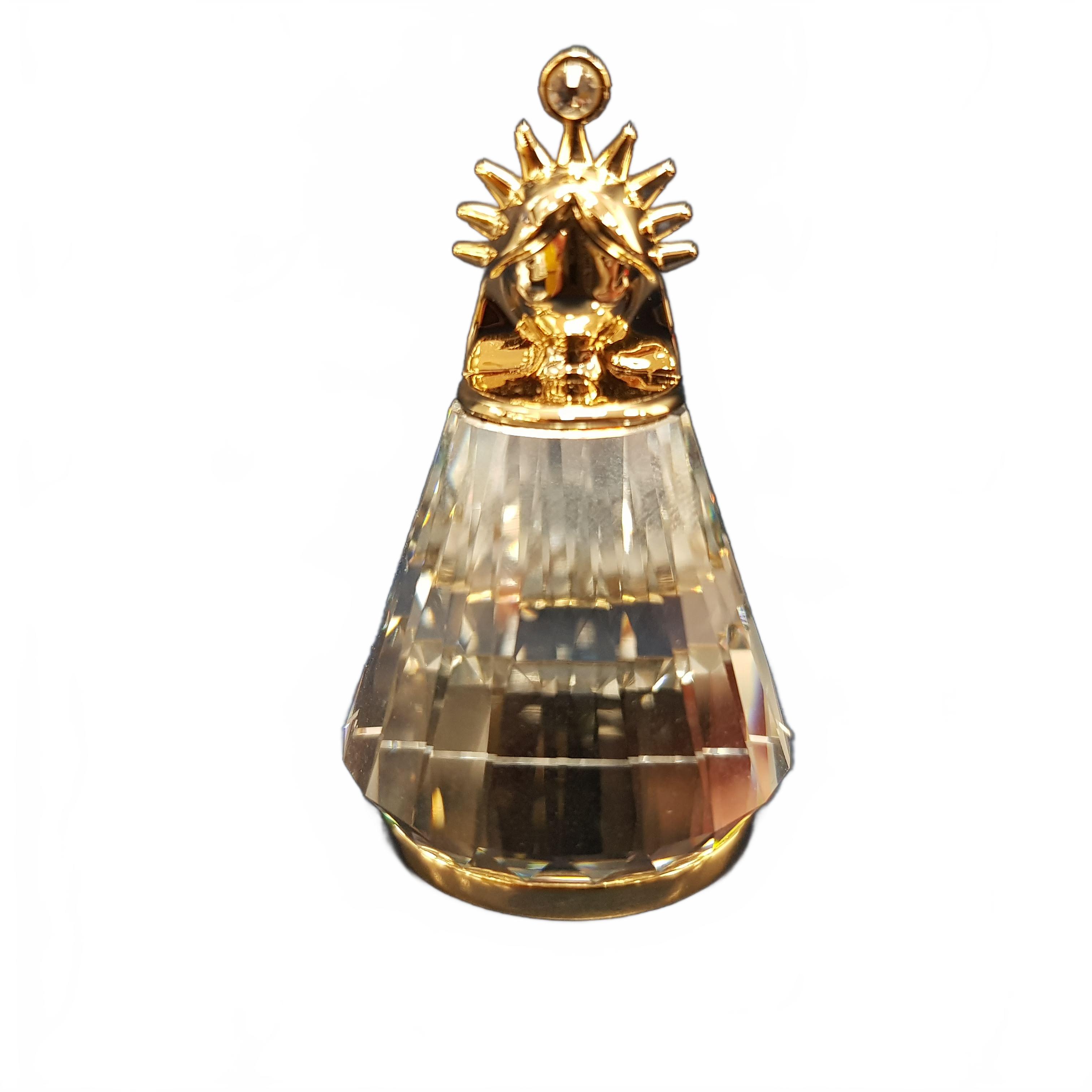 Swarovski Zodiac Virgo Crystal Gold And Clear Collectable Figure ** SECOND HAND **  (MR1434866)