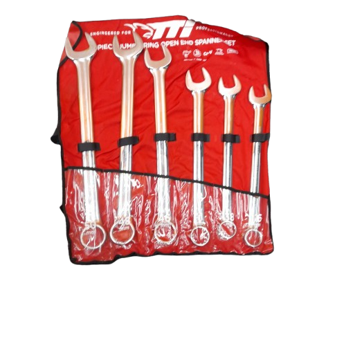 TTI 6 Piece Jumbo Metric Spanner Set TCSMS06 (MR)