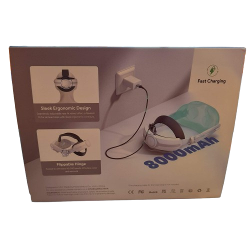 Aubika Fast Charging Excellence Head Strap For Meta Quest 3 In Box