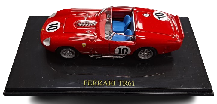 Ferrari TR61 Collectable Model Car 1:64 Scale with Case
