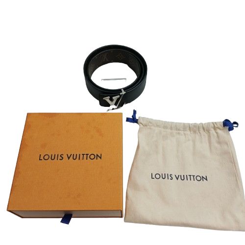 Louis Vuitton Belt  Brown Black (NA 1423166)