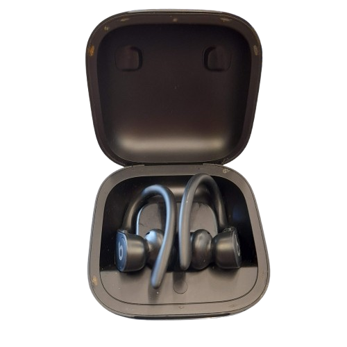 Powerbeats Pro Wireless Earhook Bluetooth Rechargeable Headphones w Case Black ( GE )