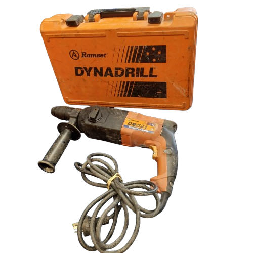 Ramset Dynadrill 521 Rotary Hammer Drill in Case (lel)