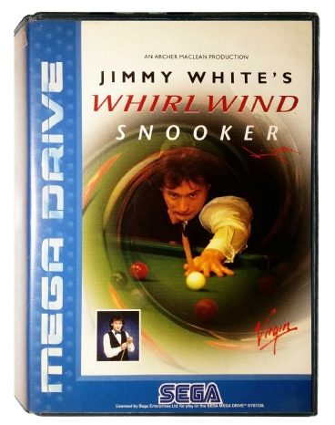 Jimmy Whites Whirlwind Snooker Sega Mega Drive Game In Case (CP-1127469)