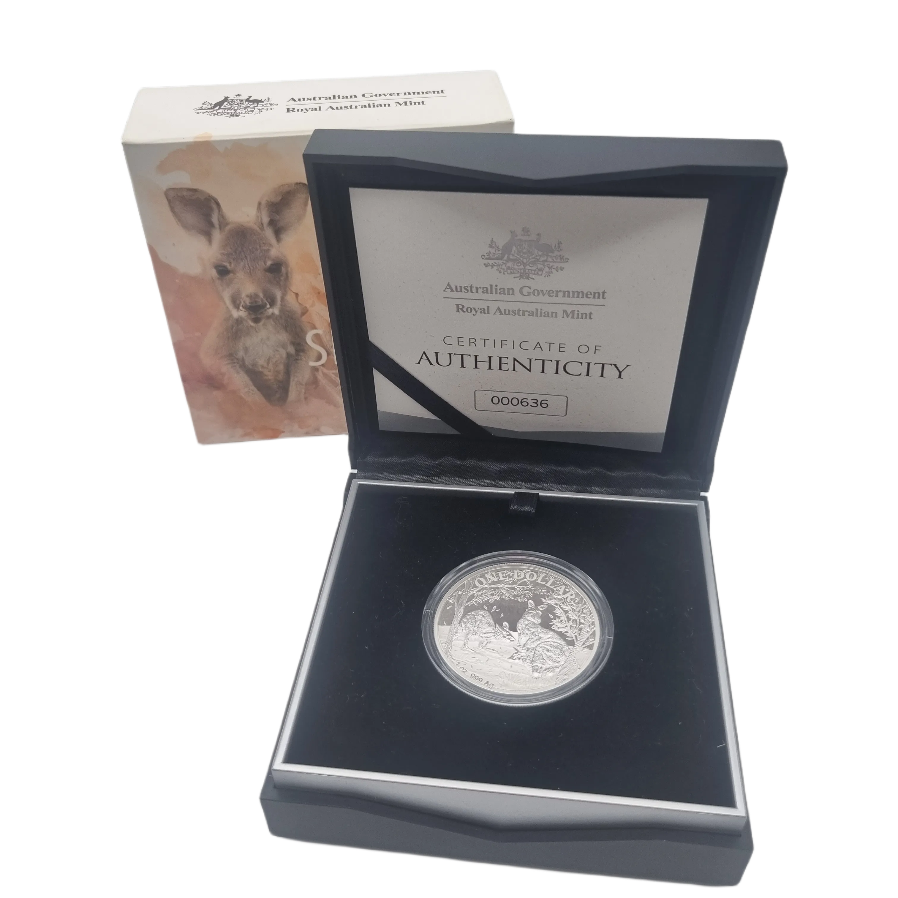 Seasons Change – Kangaroo Series 2019 $1 Fine Silver Proof Coin