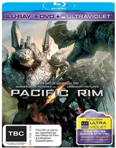 Pacific Rim Blu Ray –  Very Good Condition