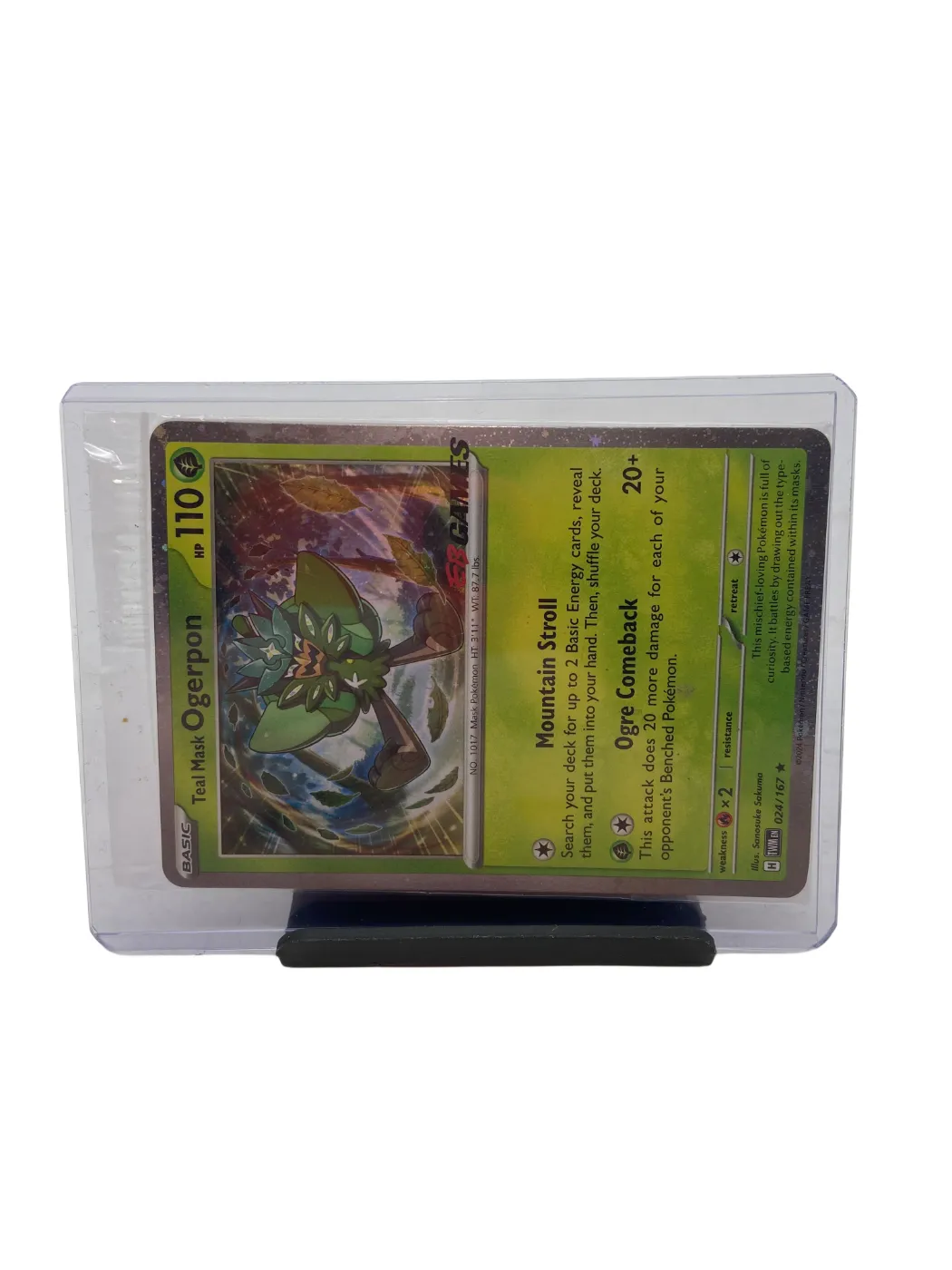 Pokemon Card Teal Mask Ogerpon EB Games Promo 024/167 (WL 1428304)