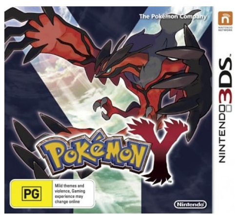 Pokemon Y Nintendo 3DS Game In Case With Manual (CP)