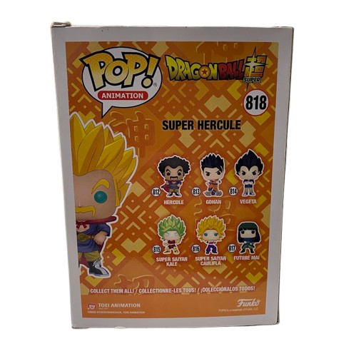 Super Hercule – Dragonball Super Pop Vinyl – 818 – Unopen. (NG 1386779)