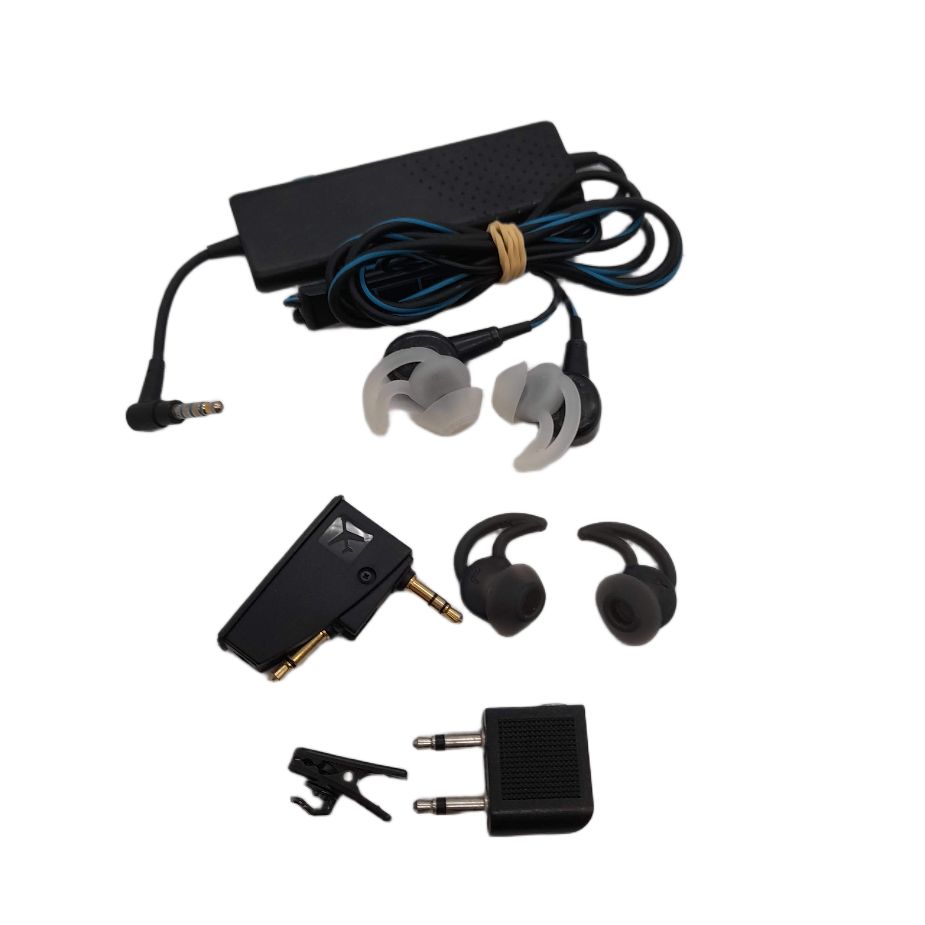 Bose QuietComfort 20 QC20 Earphones + Case & Attachments – WL 1358697