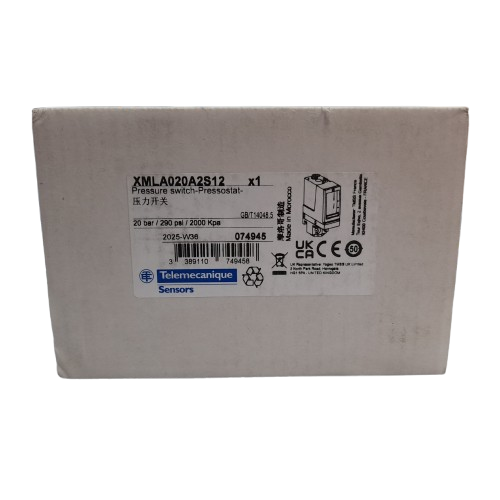 TELEMECANIQUE XMLA020A2S12 Pressure Switch (MR)