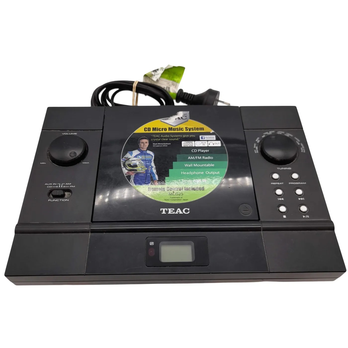 Teac MCD25 CD Player with 2 Speakers (WR)