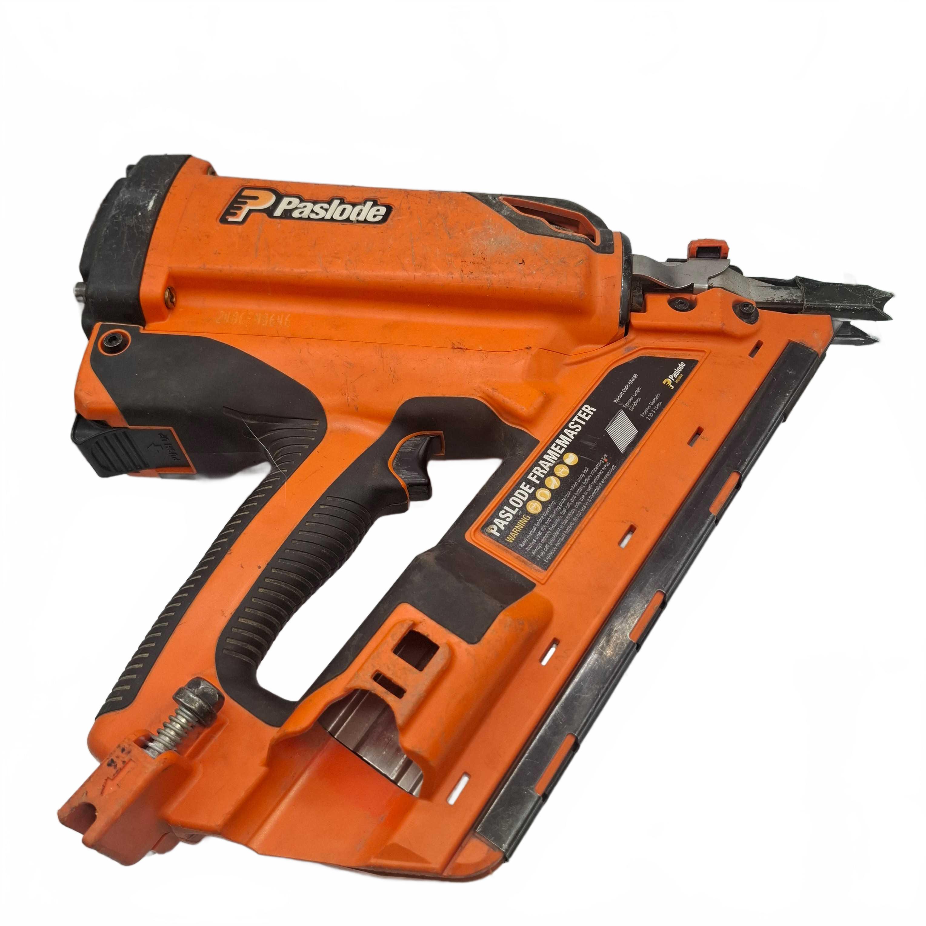 Paslode FrameMaster B20580 Cordless Framing Gun With: Case, Battery, Charger, Nails (WR 1425588)