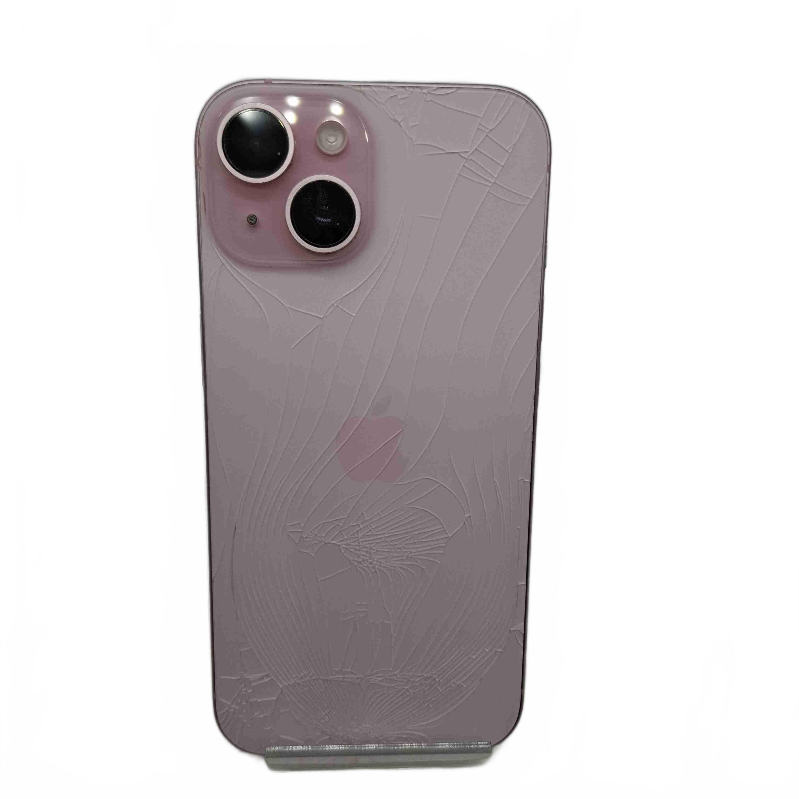 Apple iPhone 15 A3090 128GB Pink Mobile Phone *Cracked Back + Slight Screen Scratches* (1435508)