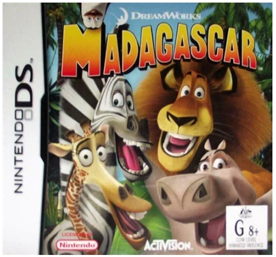 Madagascar Nintendo DS Game – Cartridge Only