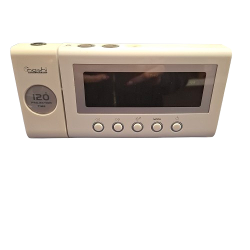 NASHI Clock Radio NAS902 AM/FM Projection Alarm Clock (JN)