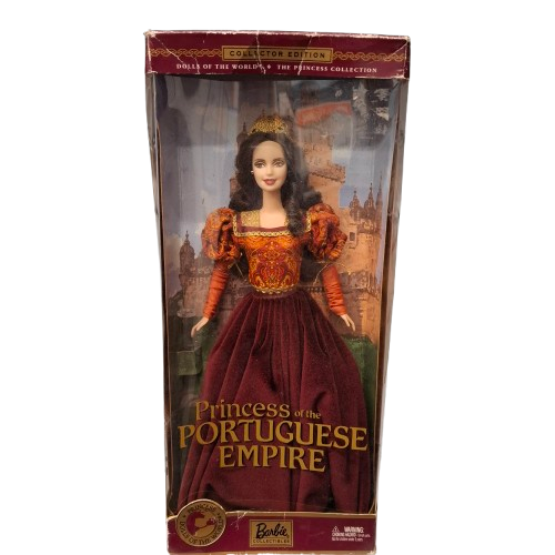 Mattel Barbie Princess of the Portuguese Empire – Dolls of the World Collection – Boxed Collector Doll (JN)