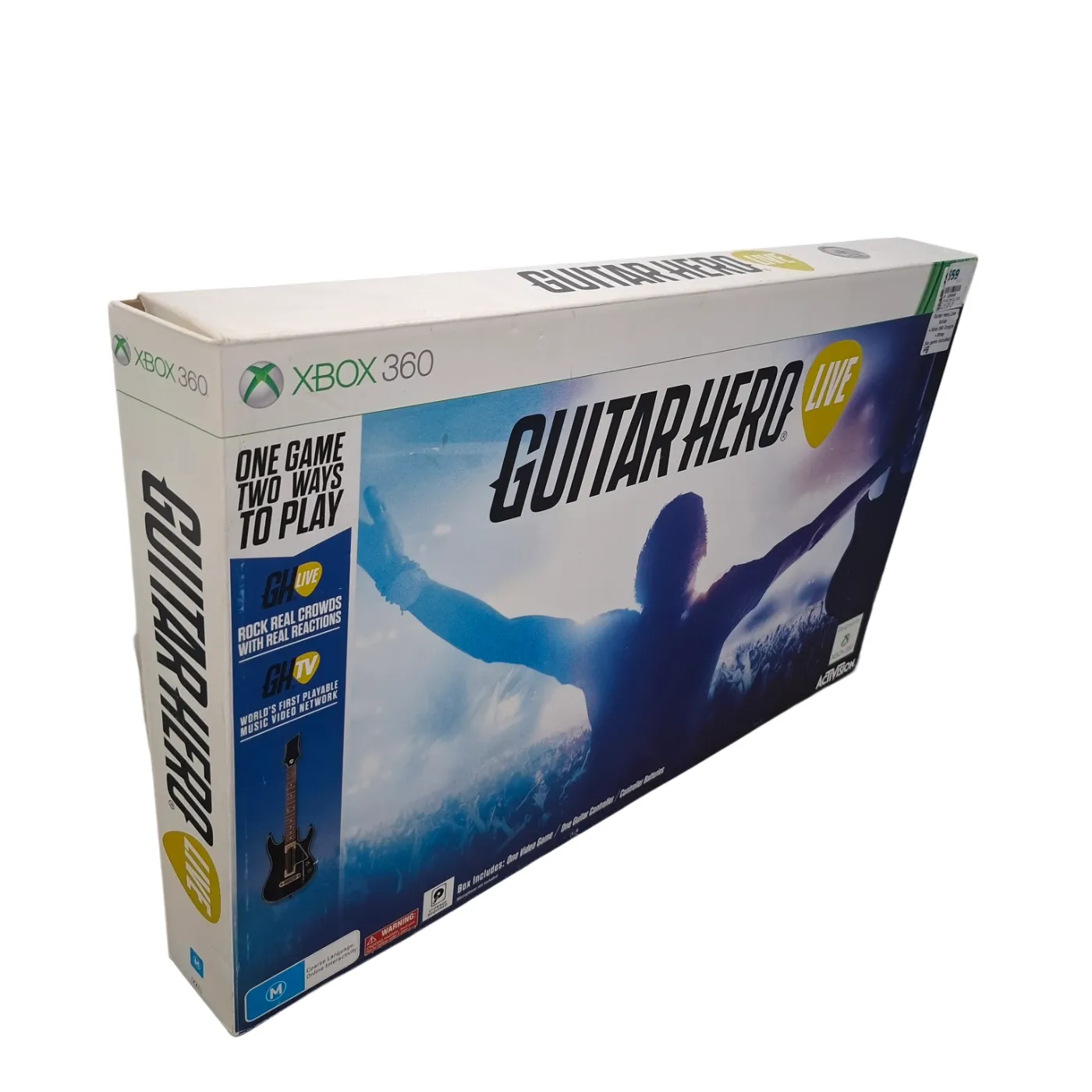 Activision Xbox 360 Guitar Hero Live Guitar In Box + Strap + Dongle (WR)