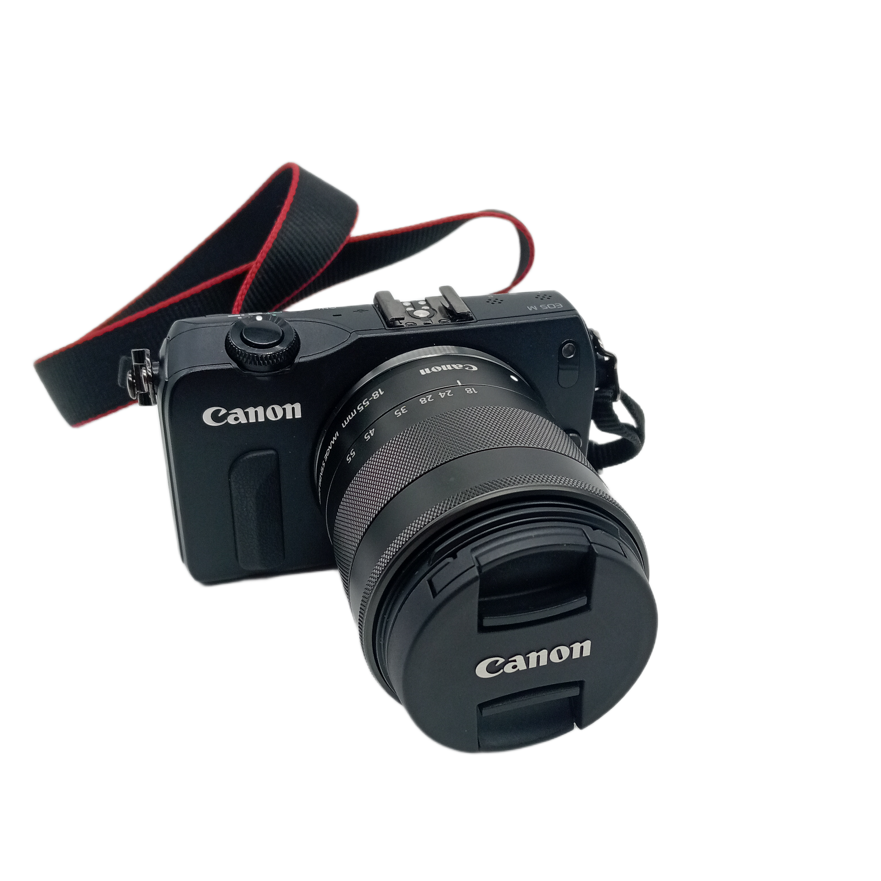 Canon EOS M Mirrorless Camera With 18-55mm Lens +Bag, Charger, SD Card & Manual (WR 1359205)
