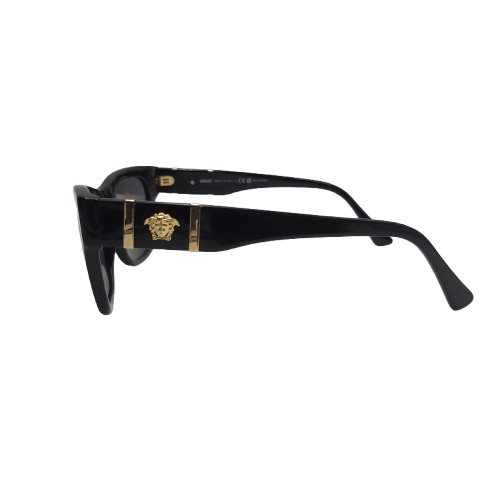 Versace VE4457 Sunglasses – Black Frame Grey Polarized Lenses with Box and Case