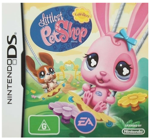 Littlest Pet Shop Garden Nintendo DS Game With Case And Manual (CP)