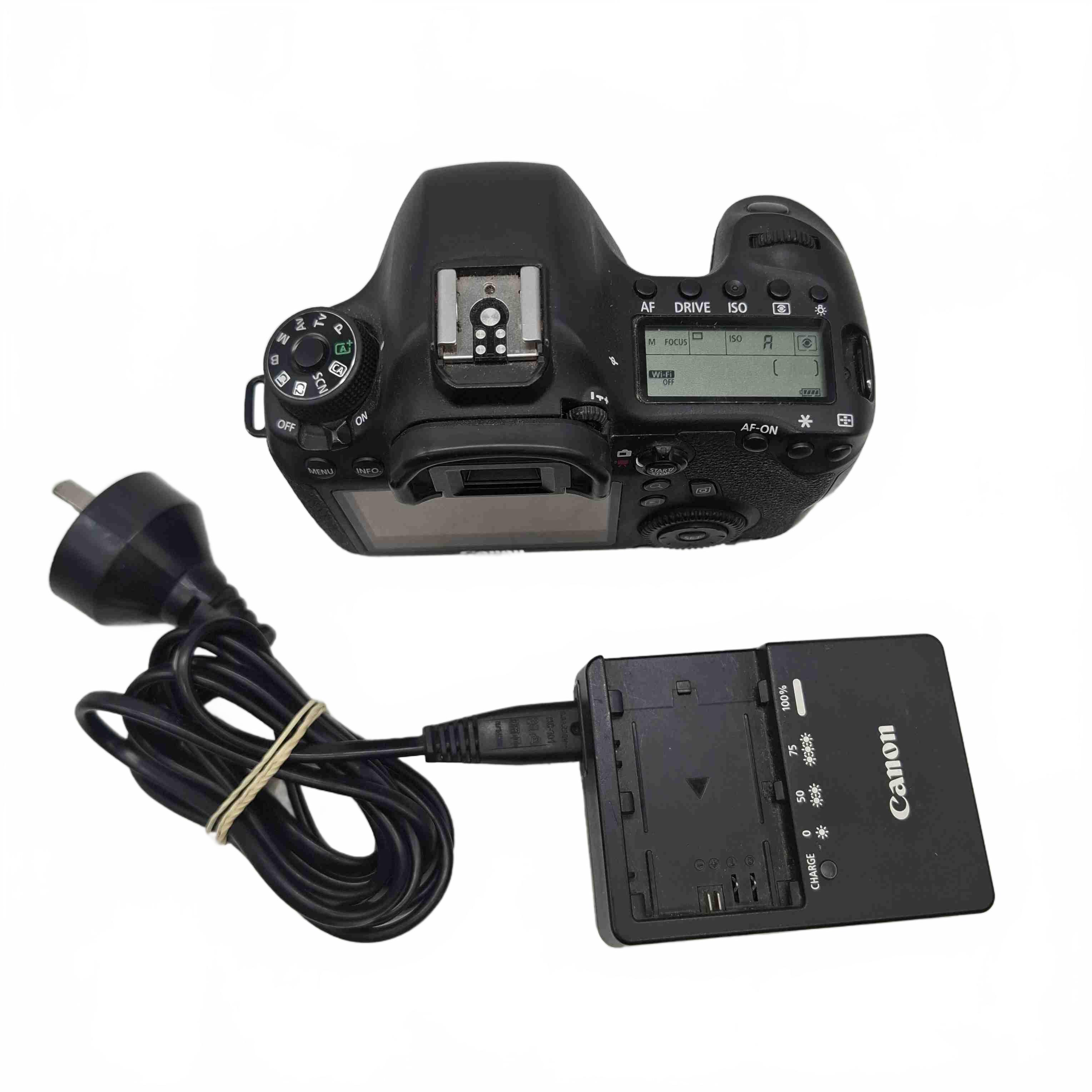 Canon DSLR Camera EOS 6D Black +Batteyr & Charger  (WR 1433700)