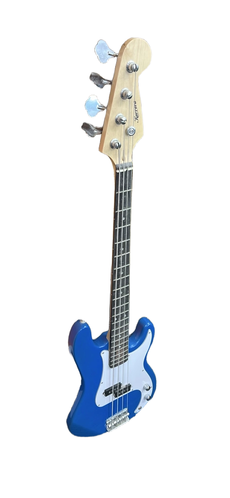 Karrera Bass Guitar Blue And White (GE)