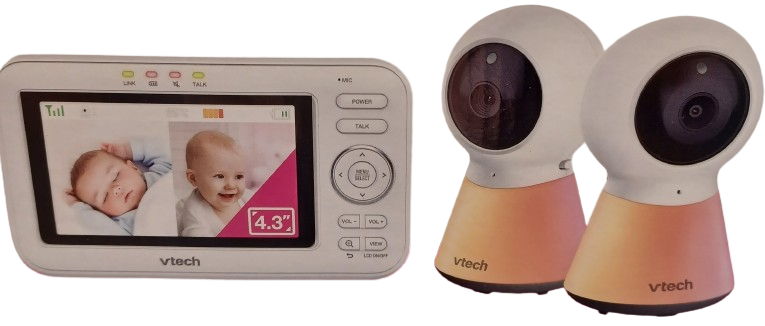 VTech BM4200N 2-Camera 4.3″ Video Baby Monitor (lel)