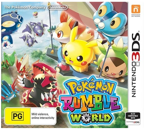 Pokemon Rumble World Nintendo 3Ds Cartridge Only (CP)