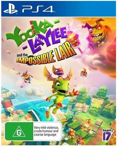 Yooka-Laylee and the Impossible Lair Playstation 4 Game Good Condition No Manual (MR)