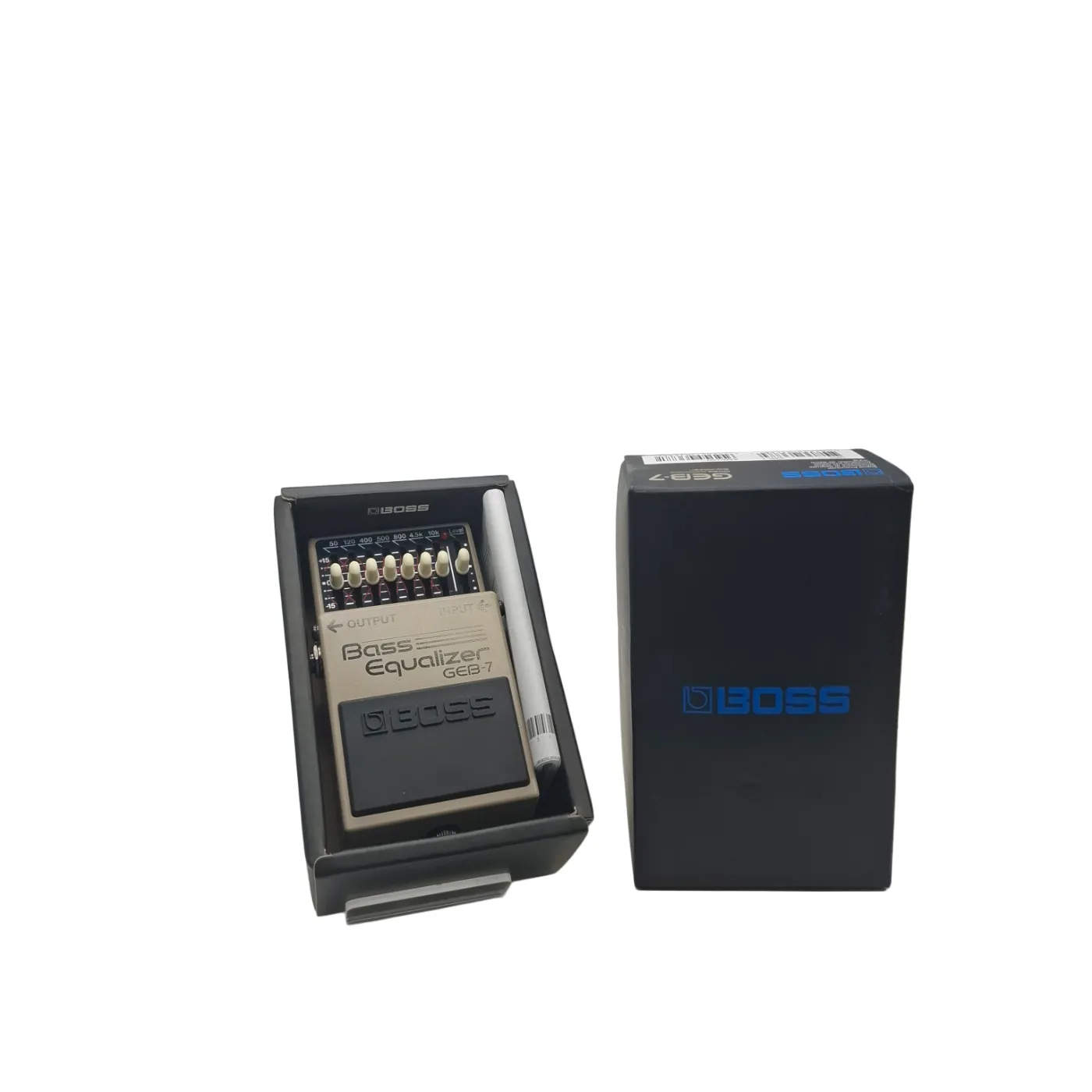 Boss Guitar Pedal GEB‑7 White – Bass Equalizer (WR 1387963)