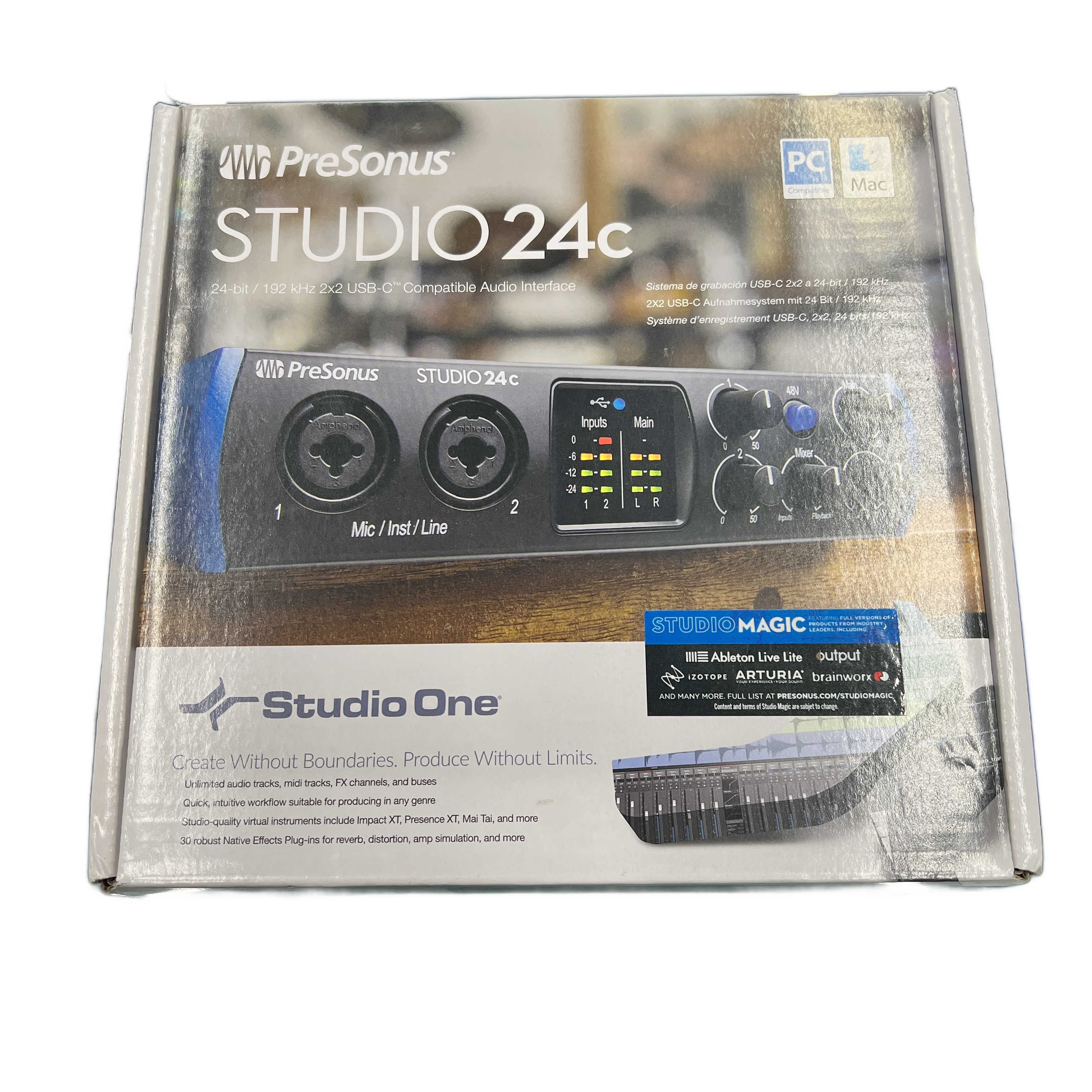 PreSonus Studio 24c Audio Interface (MK)