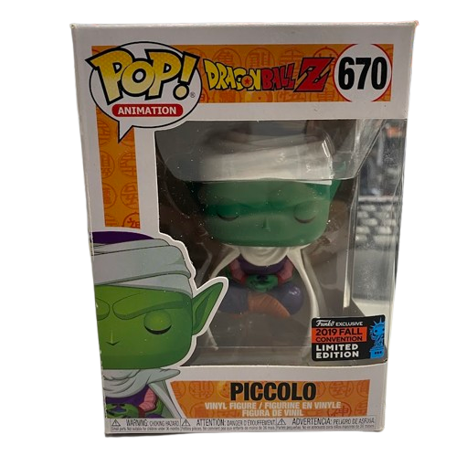 Piccolo – Dragonball Z Pop Vinyl – 670 – Unopen. (NG 1386778)
