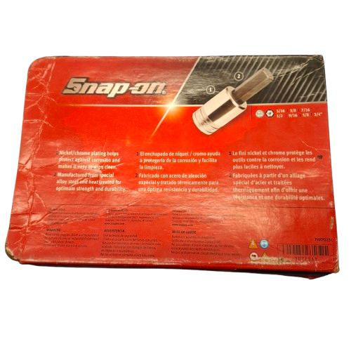 Snap-On 307ESAY Hex Socket Set – SAE Allen/Hex Driver Set (JN)