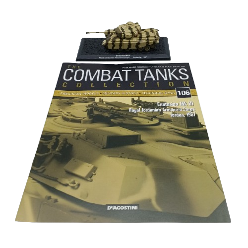 Combat Tanks Collection Centurion Mk.3 Tank Figure With Magazine In Case  (CP)