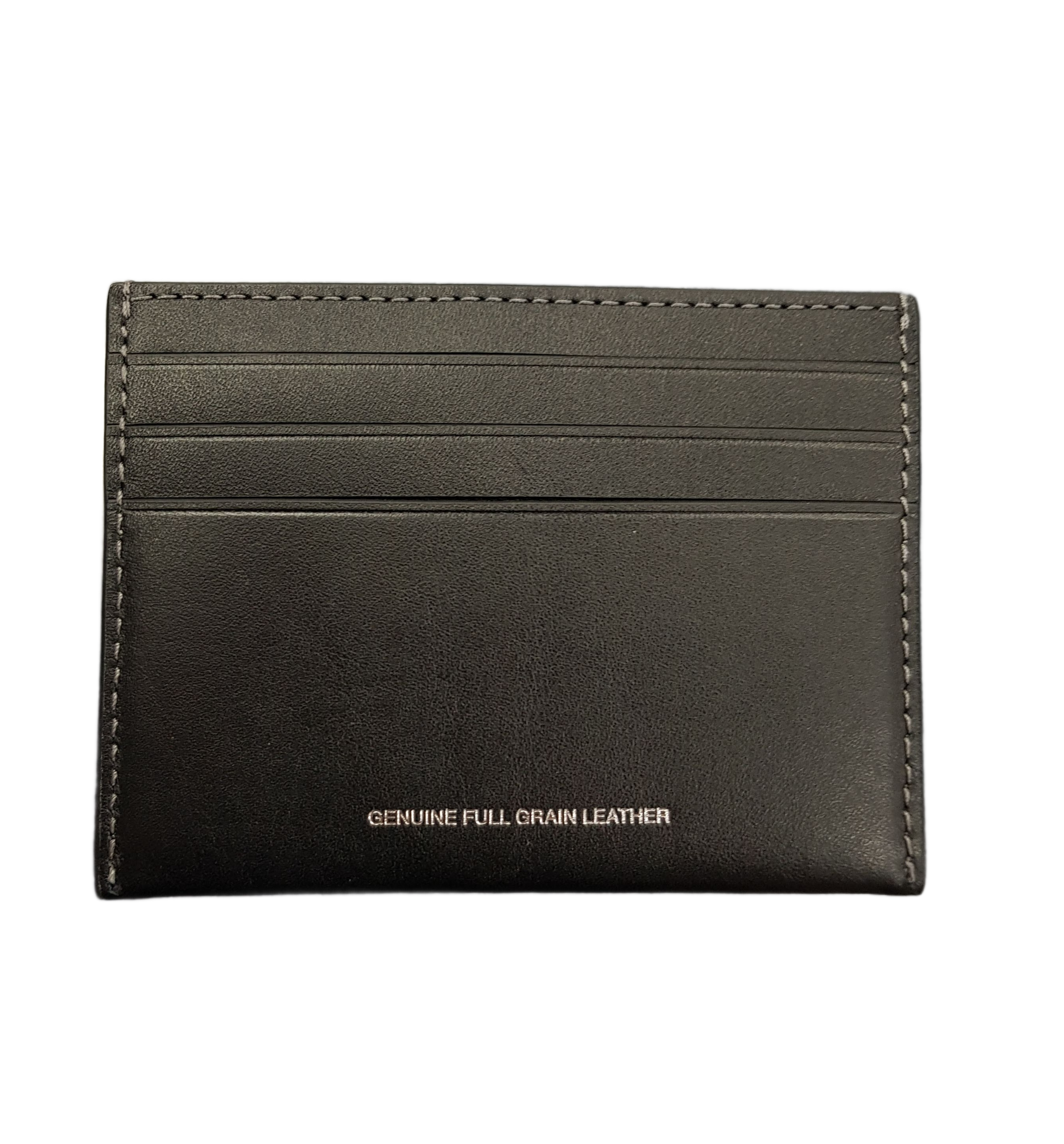 Coach Men’s Black Card Wallet With Box (MR)