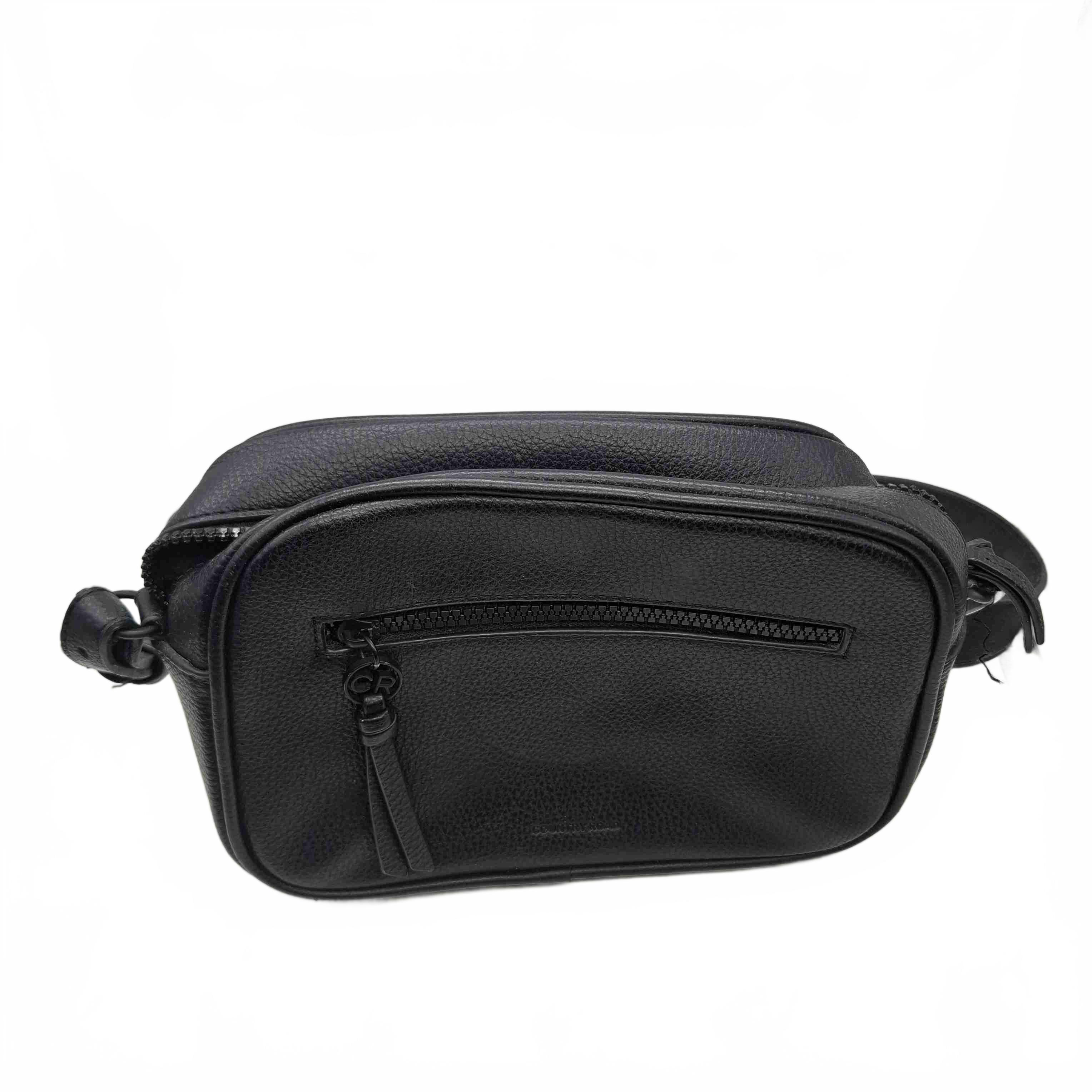 Country Road Black Leather Handbag (WR 1428773)