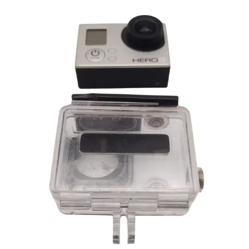 GoPro HERO3 White Action Camera With Housing & USB Cord