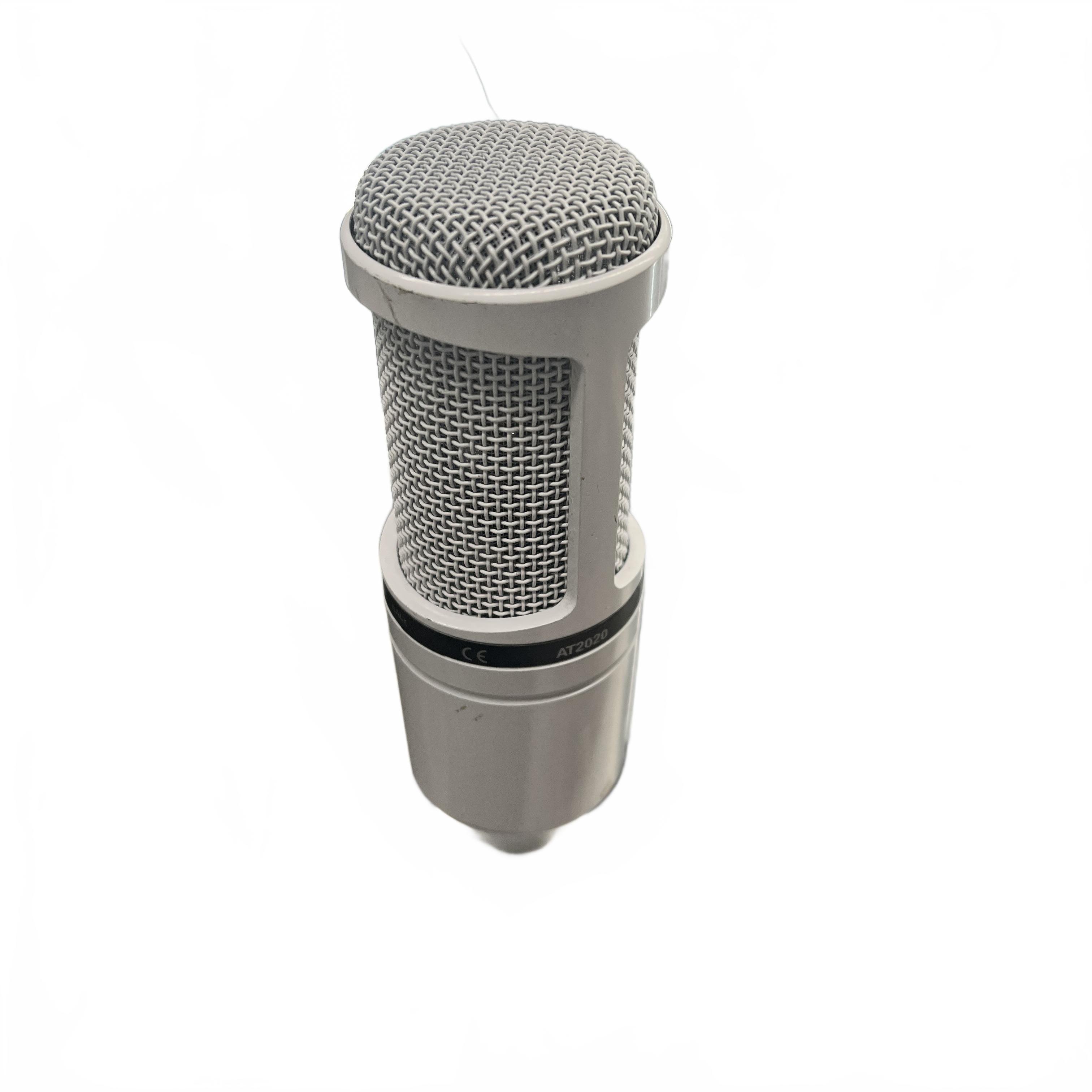 Audio Technica AT2020 White Microphone (MK)