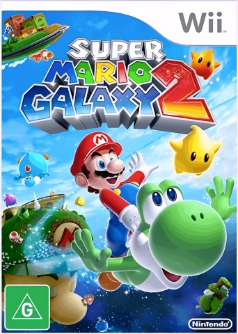 Super Mario Galaxy 2 Wii Game (WL 1394310)